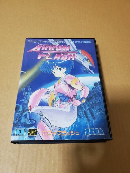 「アローフラッシュ」中古　 メガドライブ SEGA