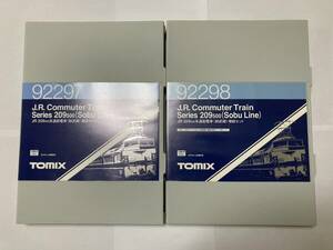 TOMIX(トミックス) 旧製品 92297/92298/8903 JR 209系500番台 通勤電車 (総武線) 基本・増結10両ジャンク