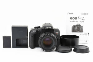 ★人気商品 動作品★ Canon キャノン EOS Kiss X8i EF 50mm F1.4 USM セット 付属品有