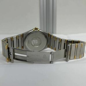 美品★ OMEGA constellation コンステレーション デイト ホワイト文字盤 コンビ Ref.396.1201 Cal.1532 デイト QUARTZ メンズ腕時計 稼働品の画像7