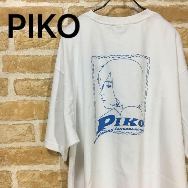 PIKO Tシャツ トップス 半袖 半袖Tシャツ