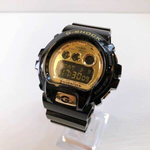 108【中古】CASIO G-SHOCK GD-X6900FB クオーツ デジタル メンズ腕時計 ブラック×ゴールド カシオ Gショック 動作確認済み 現状品