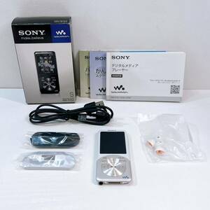 322☆中古☆ SONY WALKMAN NW-S754 ホワイト ソニー ウォークマン 付属品 充電器 デジタルミュージックプレーヤー 動作確認済み 現状品