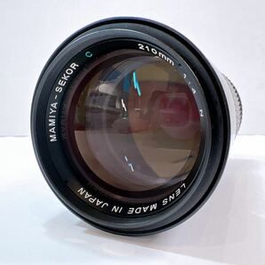 105【中古☆】MAMIYA SEKOR C 210mm 1:4 N マミヤ セコール カメラレンズ カメラ用品 アクセサリー 一眼レフ 動作未確認 現状品の画像6