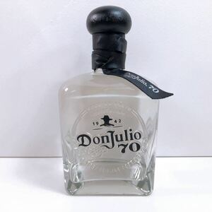 107【未開栓】CRISTALINO DonJulio Anejp クリスタリーノ ドンフリオ 70周年記念ボトル 700ml 35% テキーラ 古酒 現状品