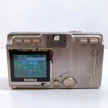 175【中古】Konica Digital Revio KD-500Z f=8-42ｍｍ 1:2.8-4.9 コンパクトデジタルカメラ シルバー 充電器付き 通電確認済み 現状品_画像8