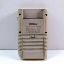156【中古】Nintendo GAMEBOY 本体 DMG-01 ニンテンドー ゲームボーイ 初代 任天堂 通電確認済み/ ちびまるこ ゲームソフトセット 現状品_画像3