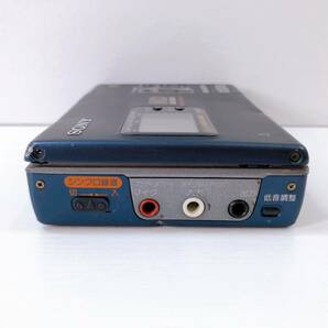 114【中古】SONY MD WALKMAN MZ-R30 ソニー ポータブル ミニディスク レコーダー MDウォークマン ネイビー 動作未確認 ジャンク 現状品の画像3