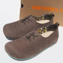 デッド!! 新品 mens us 8.5 / 26.5cm 名作!! MERRELL MOOTOPIA LACE メレル ムートピア ブラウン_画像2