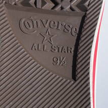 美品!! 90s US 9 1/2 / 28cm 日本製 限定 converse ワンスター 赤 レザー MADE IN JAPAN ONE STAR_画像8