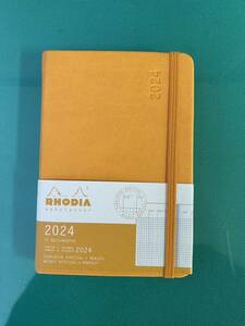 241月スタート RHODIA ロディア ウィークリー ダイアリー A6 週間レフト ウェブプランナー ウィークリー　フランスブランド 定価2,750円