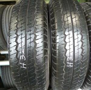 @即日発送@2023年製＠8分山＠ 165/80R14 97/95 DUNLOP SP LT30A ２本！Ｈ３２０