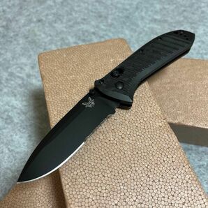 BENCHMADE プレシディオⅡ570SBK-1 ウルトラブラック直波　