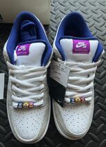 Rayssa Leal Nike SB Dunk Low PRM Pure Platinum and Vivid Purple 27.5cm_画像3