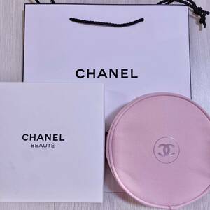 送料185円　シャネル　CHANEL ピンク　ノベルティ　ポーチ　チャンス　香水　イベント　非売品　chance 