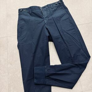 4448】新品4.2万【GTA IL PANTALONE / ジーティーアー 44 春夏モデル 名作GIORGIO / ジョルジオ 裾リブジョガーパンツ】ネイビーの画像5