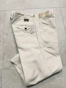 4460】新品4.4万【INCOTEX / インコテックス　30　春夏モデル　SLIM FIT　定番SLACKS　ストレッチコットンテイラードチノ】ホワイト