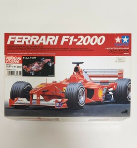 タミヤ1/20　同梱可　ジャンク 一部組立　フェラーリ F1-2000　(グランプリコレクションNO.48)