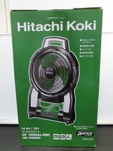 ♪♪HiKOKI(ハイコーキ)　 コードレスファン　14.4V/18V 　UF18DSAL(NN)　良品【6C11①i】♪♪_画像1