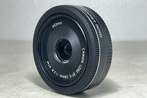 Canon キヤノン EF-S 24mm F2.8 STM カメラレンズ 広角 単焦点 パンケーキ EFマウント 即決送料無料