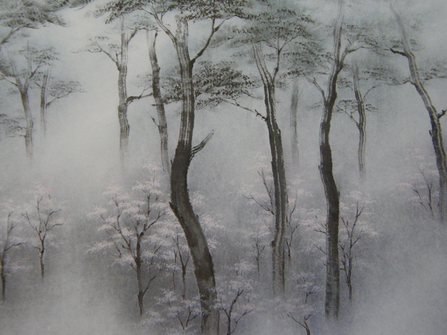 Touko Maruyama, [Yūrin], Aus einer seltenen Sammlung von Rahmenkunst, Schönheitsprodukte, Neuer Rahmen inklusive, Innere, Frühling, Kirschblüten, Malerei, Ölgemälde, Natur, Landschaftsmalerei