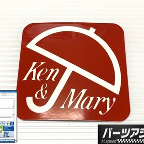 ◆ KEN＆MARY ケンメリ ステッカー サイズ 中サイズ ◆ パーツアシスト製 シール インテリア 雑貨 GC110 KGC110 KPGC110 GT GTX GTR GT-Rの画像1