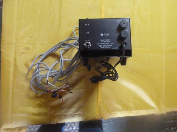 TOA RELAY BOX RB-205A ジャンク品扱い