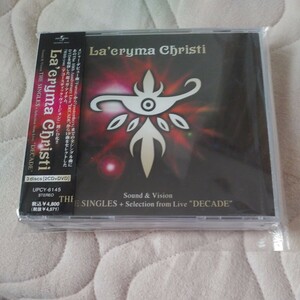 中古邦楽CD La’cryma Christi / Sound ＆ Vision THE SINGLES + Selection from Live “DECADE”　ラクリマ