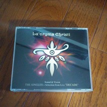 中古邦楽CD La’cryma Christi / Sound ＆ Vision THE SINGLES + Selection from Live “DECADE”　ラクリマ_画像1