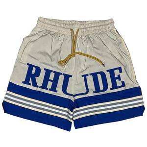 [並行輸入品] RHUDE ルード PREMIUM SAILING セーリング ショートパンツ (ブルー) (XL)