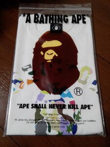 ホワイト S BAPE FCRB MULTI CAMO COLLEGE TEE マルチカモ A BATHING APE ベイプ エイプ BRISTOL ブリストル SOPH ソフ 迷彩 F.C.R.B.