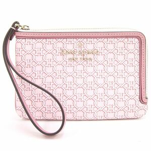  Kate Spade сумка WLRU6292 розовый PVC кожа б/у Mini сумка бардачок женский женщина kate