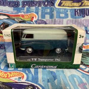 1/43 ワーゲンバス VW Transporter 1962 BUS タイプ2 TYPE Ⅱ Cararama フォルクスワーゲン Volkswagen トランスポーター