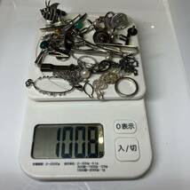  約100g　シルバーアクセサリー　全てに刻印あり　〔89〕　磁石反応あり　地金　潰し　ジャンク_画像1