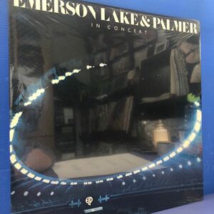 エマーソン・レイク・アンド・パーマー Emerson Lake & Palmer in Concert シュリンク付 LP レコード 5点以上落札で送料無料e