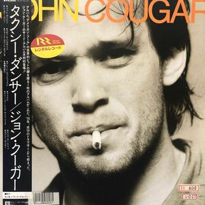 John Cougar ジョン・クーガー タクシー・ダンサー 帯付LP レコード 5点以上落札で送料無料e