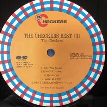 二枚組 チェッカーズ THE CHECKERS BEST 帯付2LP 見開きジャケット レコード 5点以上落札で送料無料e_画像7