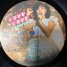 柏原芳恵 柏原よしえ ’82 ライブ 帯付LP レコード 5点以上落札で送料無料e_画像5