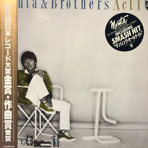 もんた&ブラザーズ MONTA & BROTHERS Act 1 帯付LP レコード 5点以上落札で送料無料e