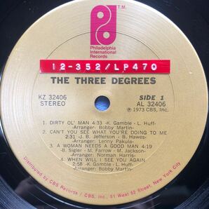 The Three Degrees スリー・ディグリーズ LP 見開きジャケット レコード 5点以上落札で送料無料eの画像4
