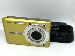 CASIO カシオ EXLIM EX-S600 コンパクト デジタルカメラ デジカメ 純正クレードル付き
