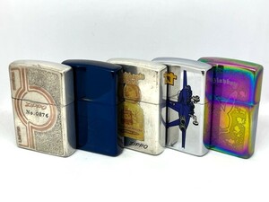 ZIPPO ジッポー ライター 5点 おまとめ 1993年～2009年製 シリアル入り限定品 Moto GP California Peach Blue Angels PLAY BOY