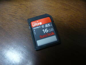 動作保証！SanDisk Ultra SDHCカード 16GB クラス⑥　①