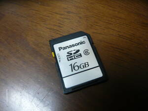 動作保証！Panasonic SDHCカード 16GB クラス⑥