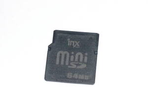  operation guarantee!inx miniSD card 64MB