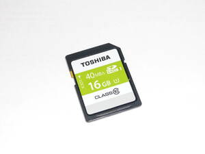 動作保証！TOSHIBA SDHCカード 16GB クラス⑩