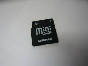 動作保証！KINGMAX miniSDカード 1GB