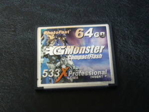  operation guarantee! free shipping!PhoteFast CF card 64GB