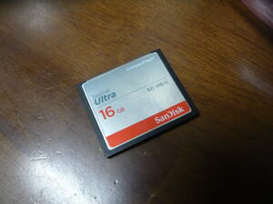 動作保証！SanDisk Ultra CFカード 16GB