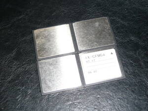  operation guarantee!HAGIWARA SYS-COM CF card 64MB 4 pieces set safe made in Japan ②